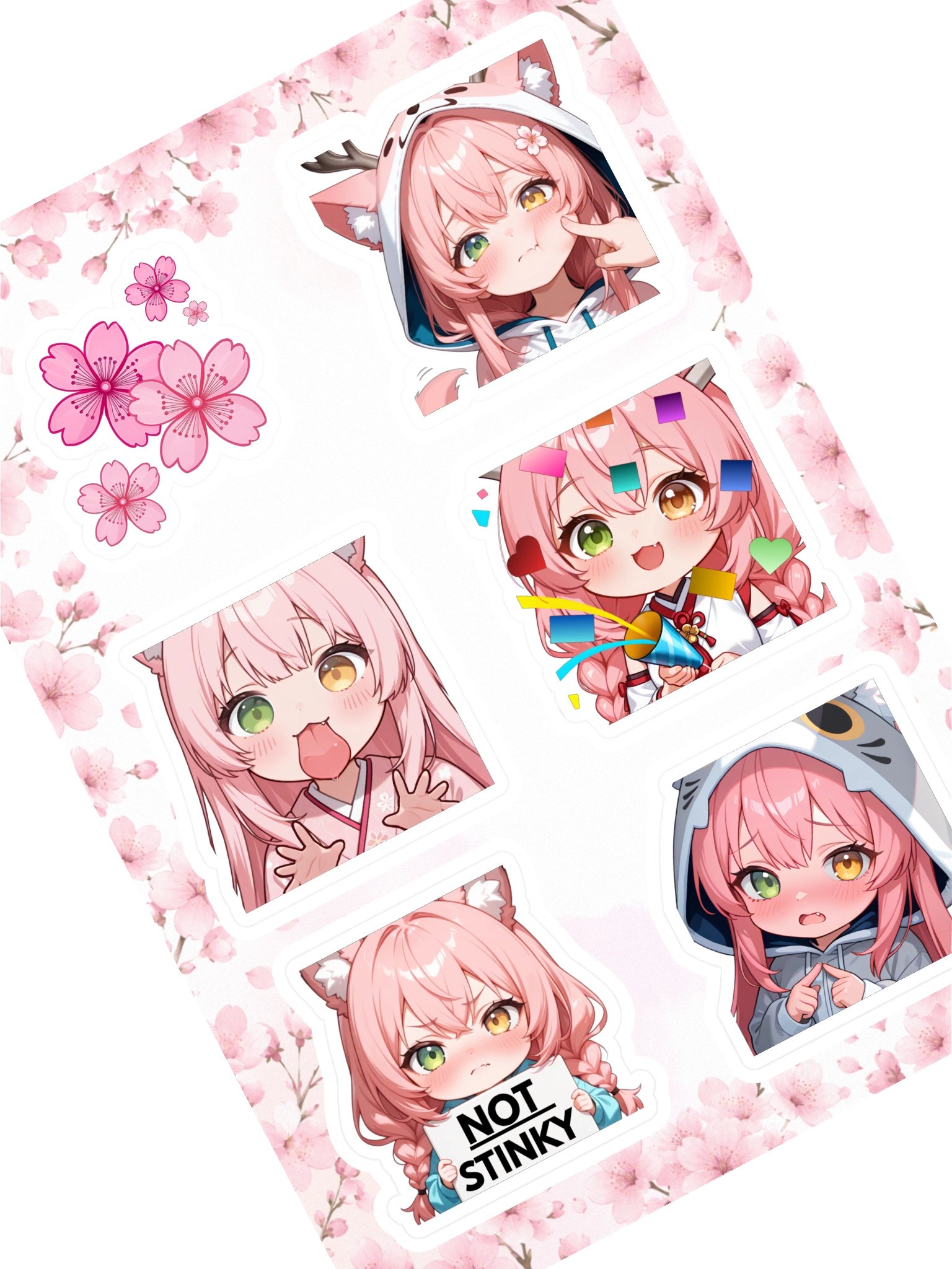 Sakura Fox Sticker Bundle product image (1)