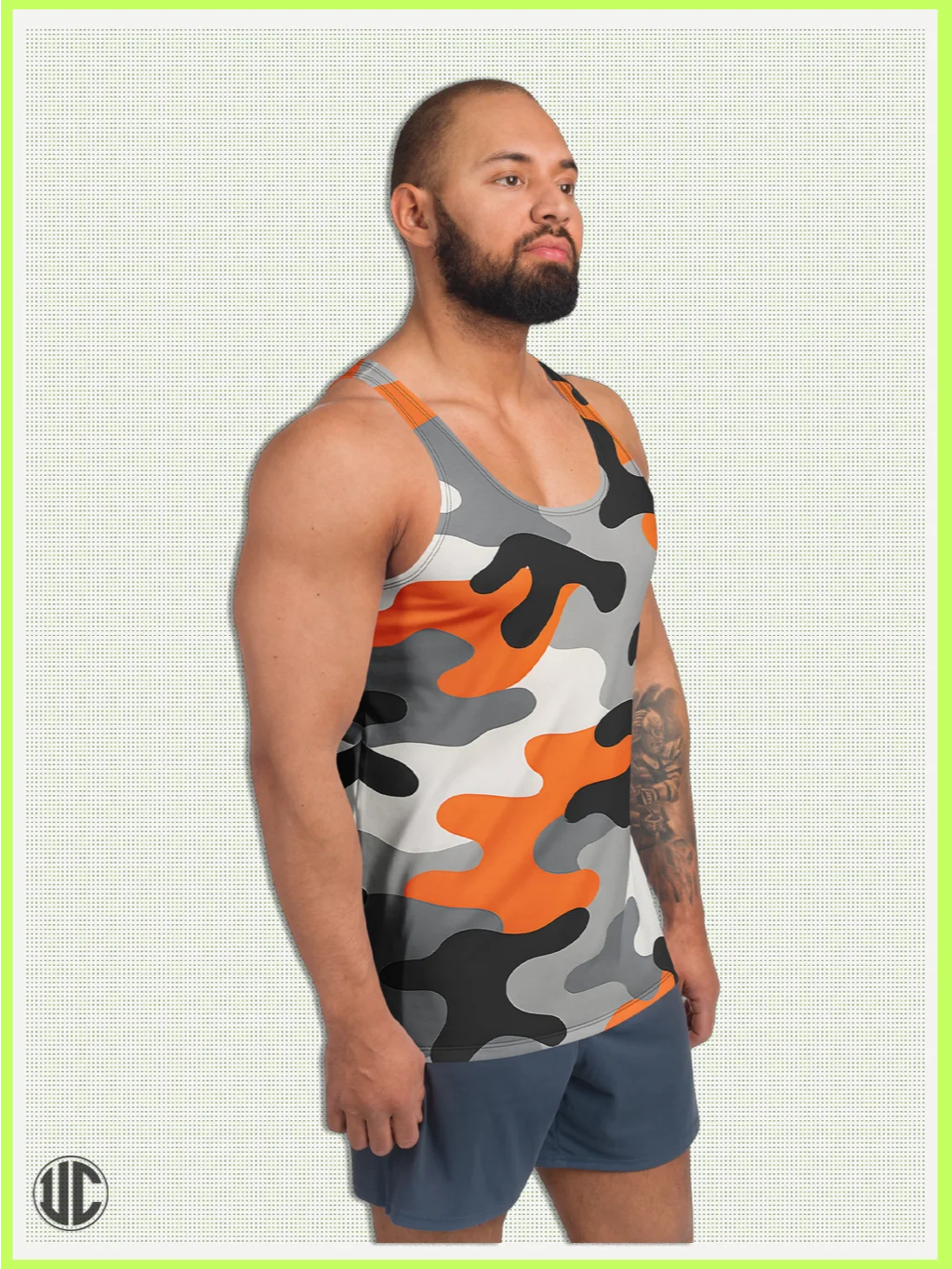 Riot Urban Camo – Men’s Tank Top product image (3)