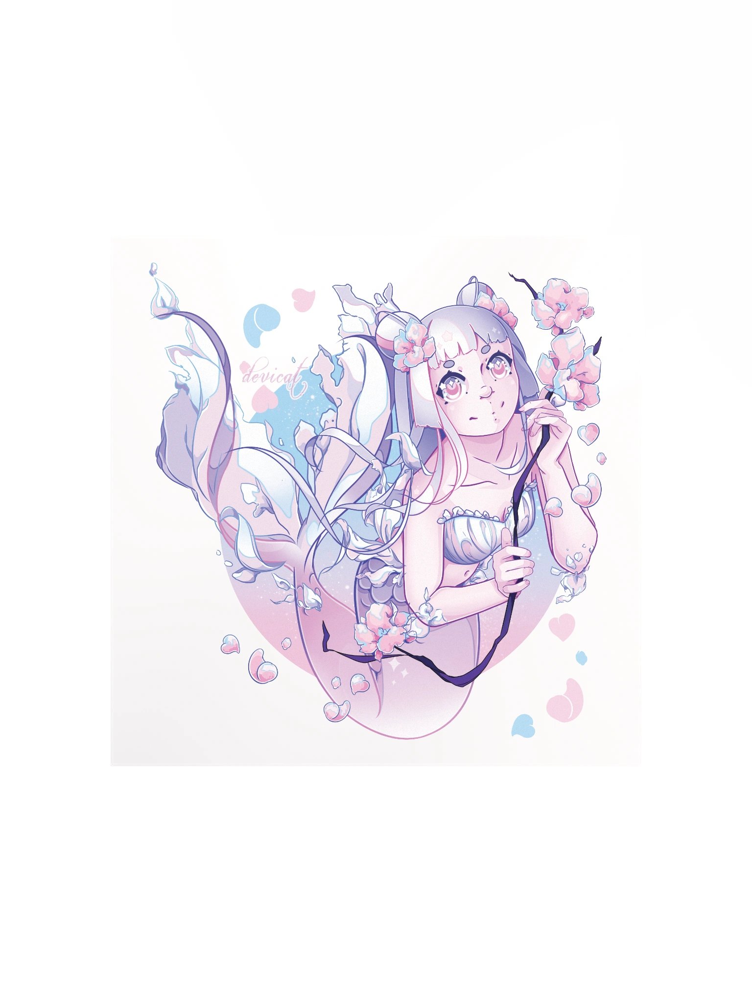 CandiCat Mermaid 2025 Print product image (1)