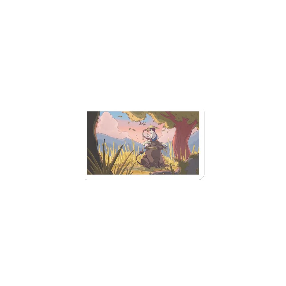 Serenading a Buffalo | Die-Cut Magnets product image (1)