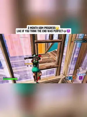 My 2 month KBM Fortnite progress😅 #fortnite #fortniteclips #fortnitetiktok #tiktokviral #fyp 