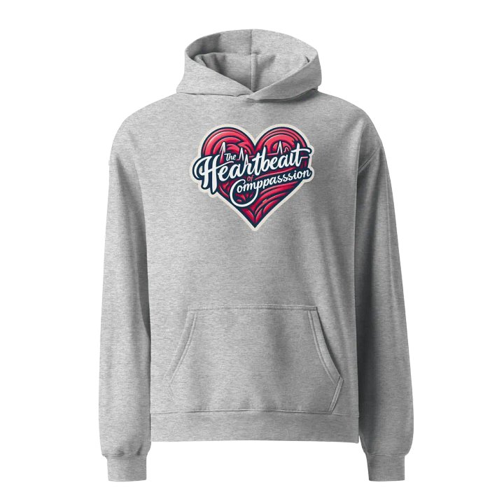 Compassion's Beat Oversized Hoodie product image (4)