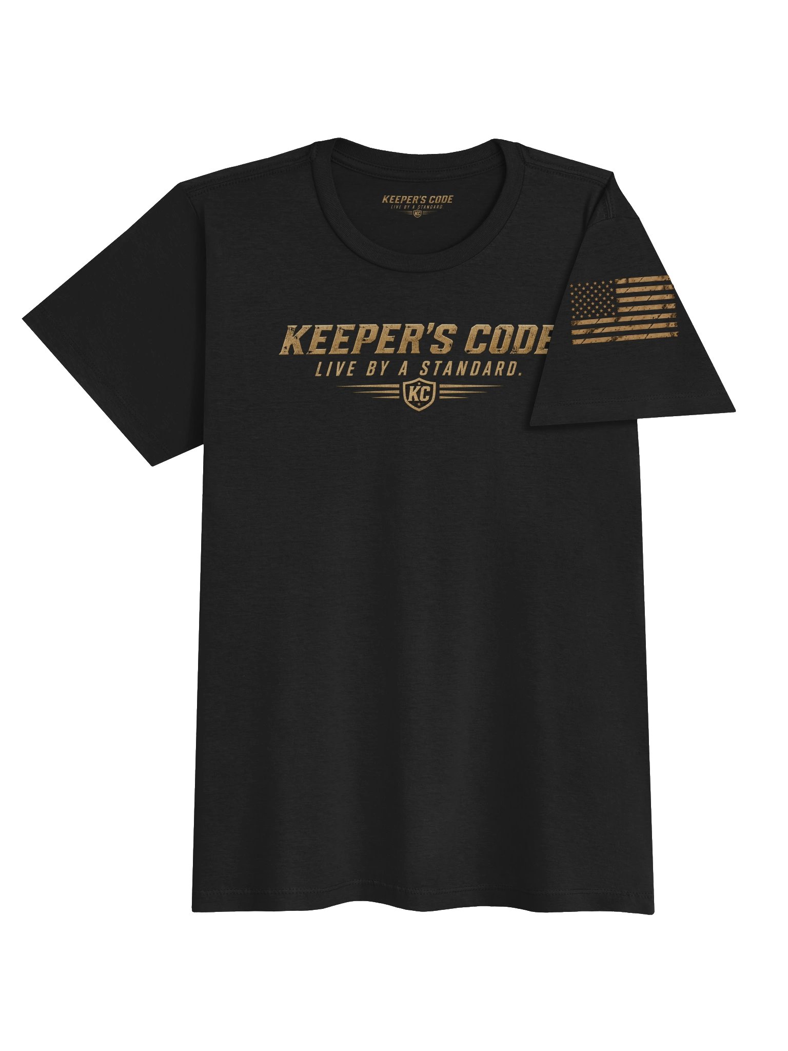 Keeper’s Code™ Women’s Don’t Tread on Me Patriotic T-Shirt product image (6)