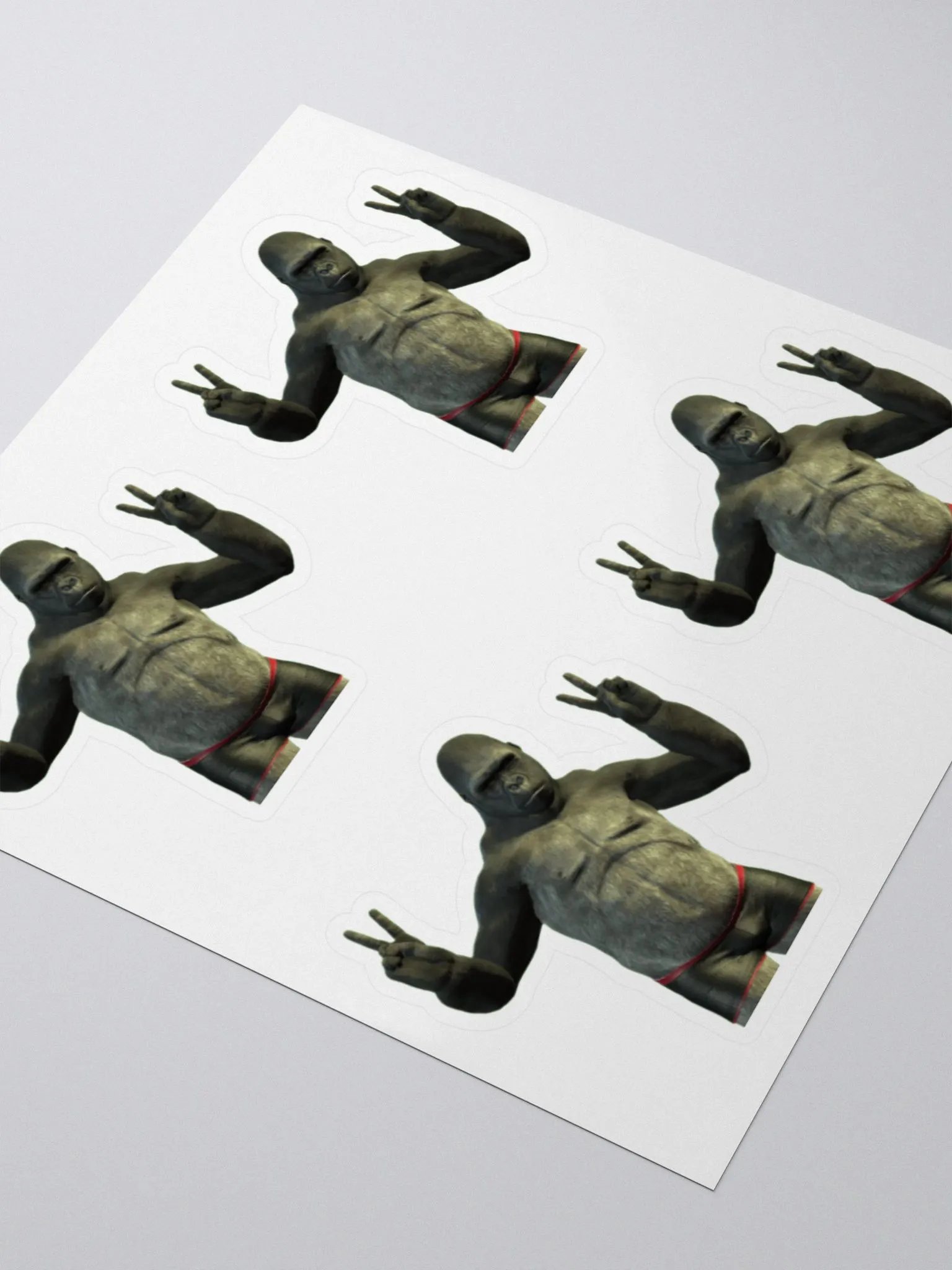 Big Dreamers Gorilla 4 Sticker Sheet product image (8)