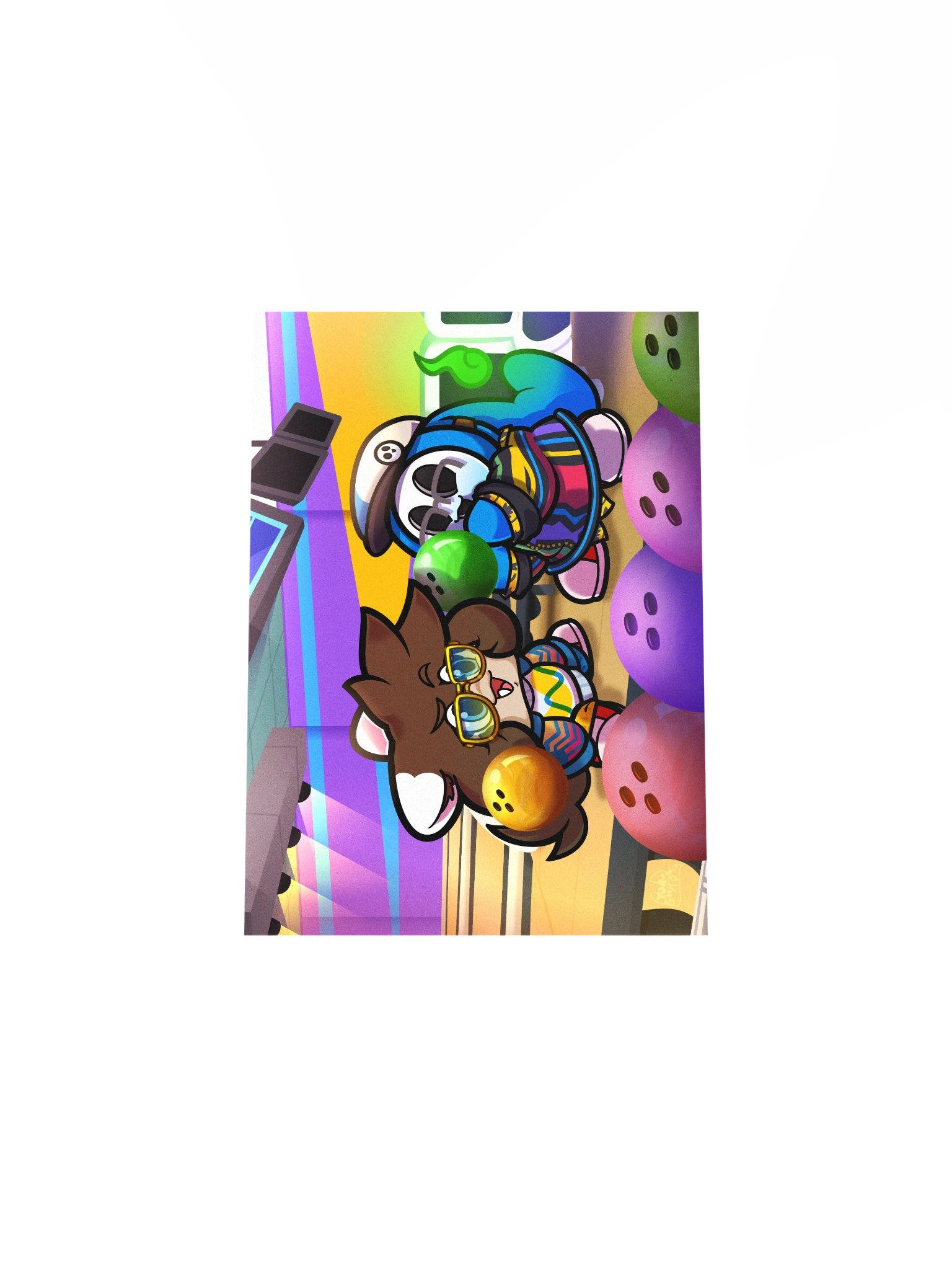 Bowling Night - Print product image (4)