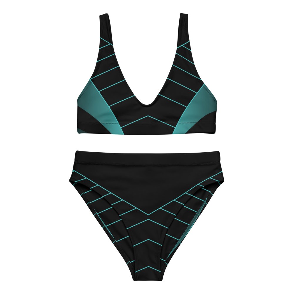 All-Over Print Recycled High-Waisted Bikini product image (11)