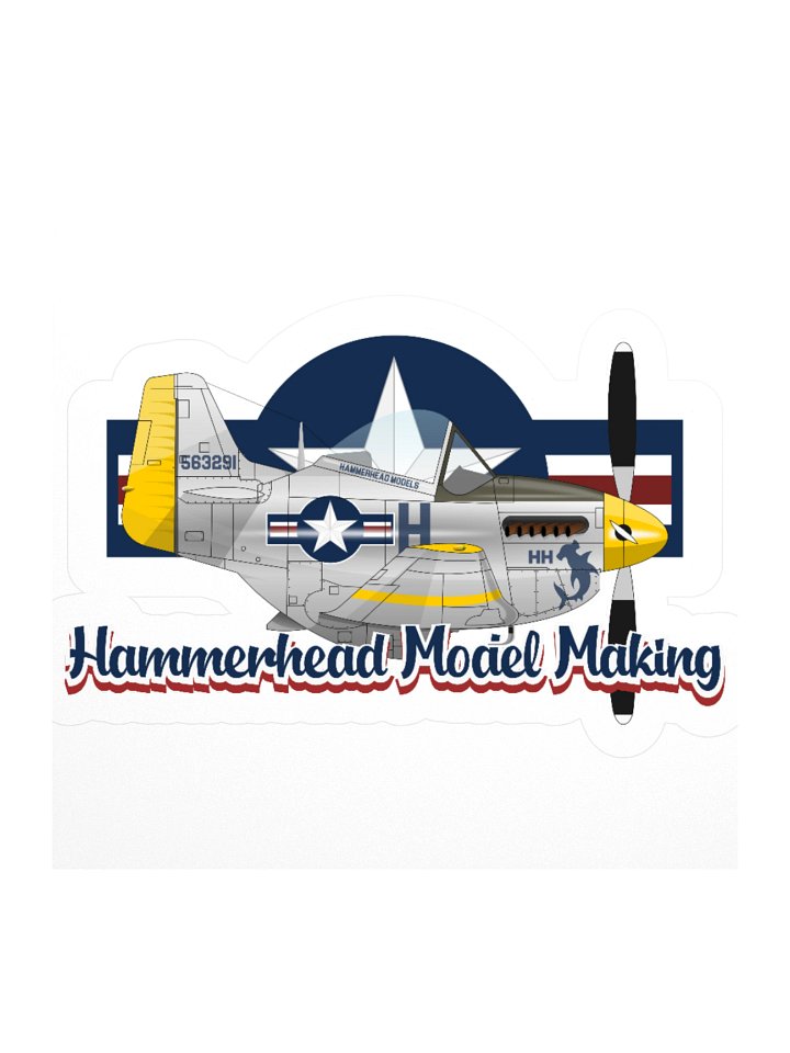 Hammerhead Mustang Sticker product image (1)