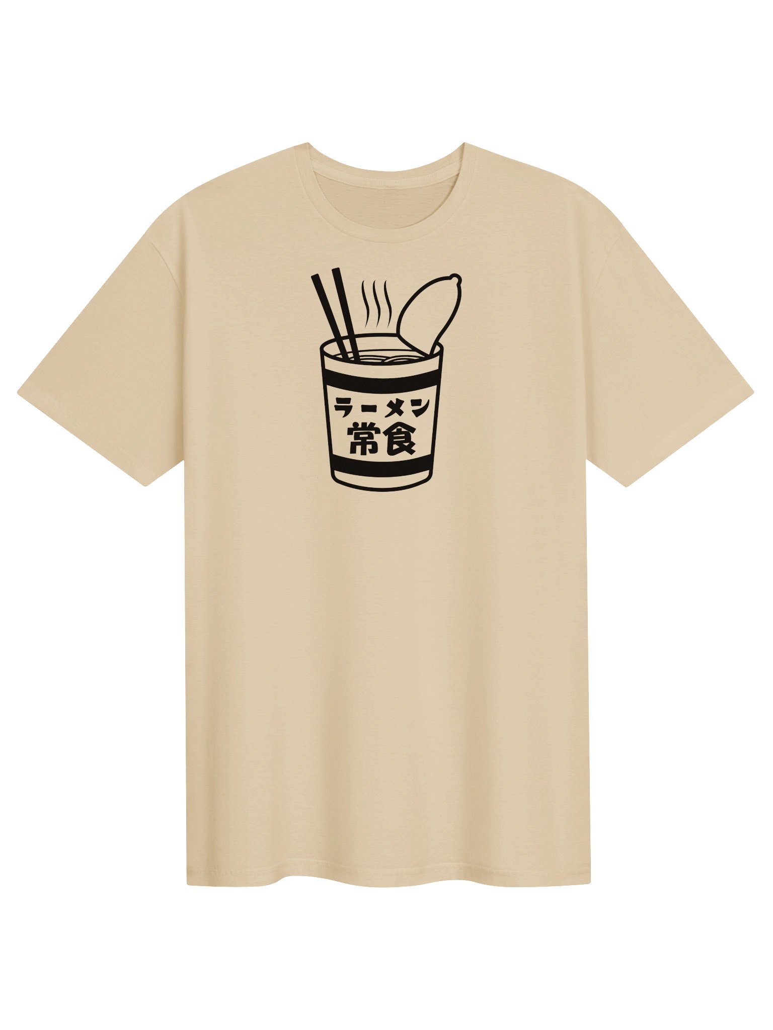 Ramen, Daily Food (Black Print) - Unisex Adult Super Soft Lightweight T-shirt product image (13)