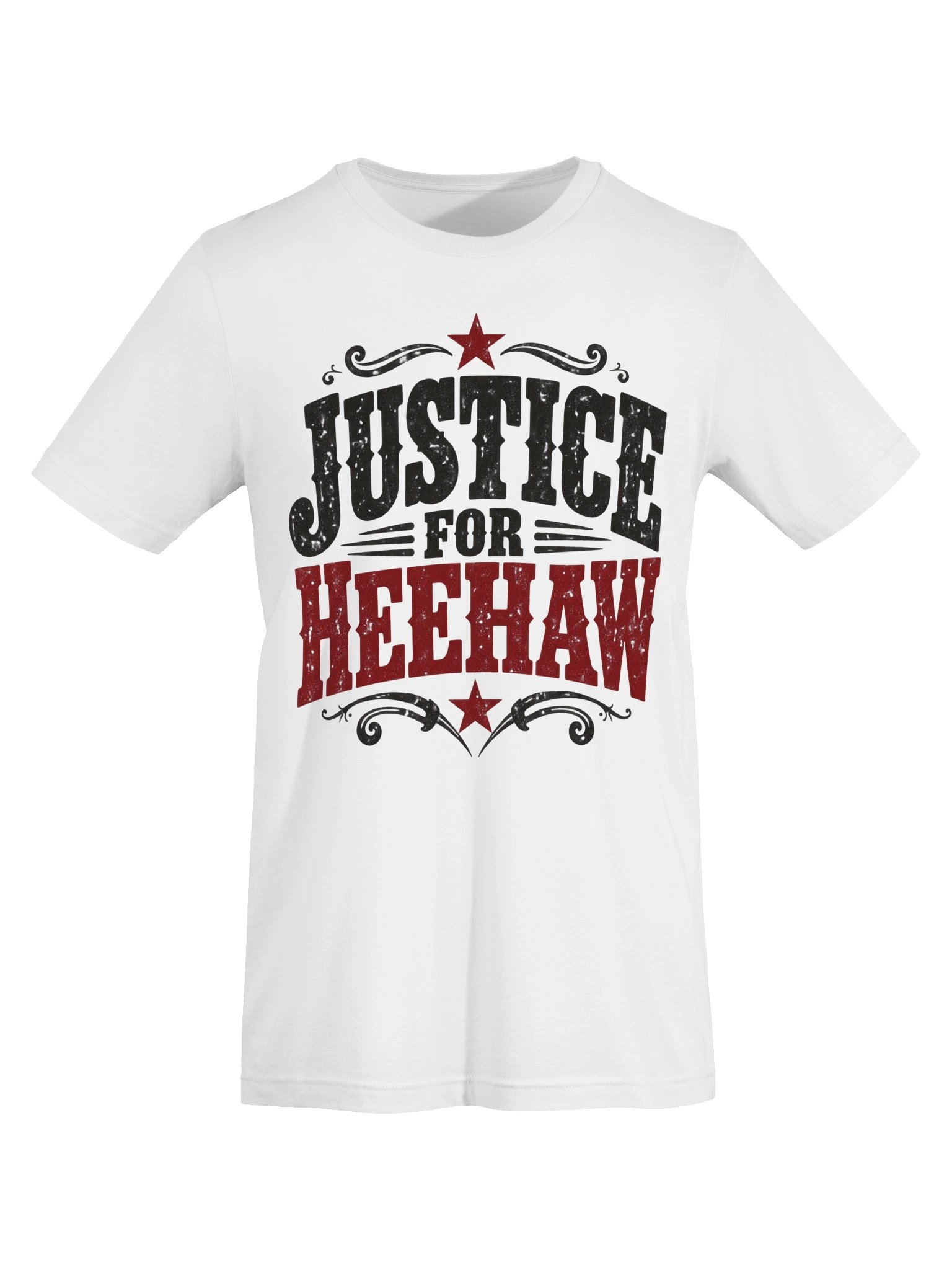 Justice For HeeHaw Star -Black -And-Red product image (5)