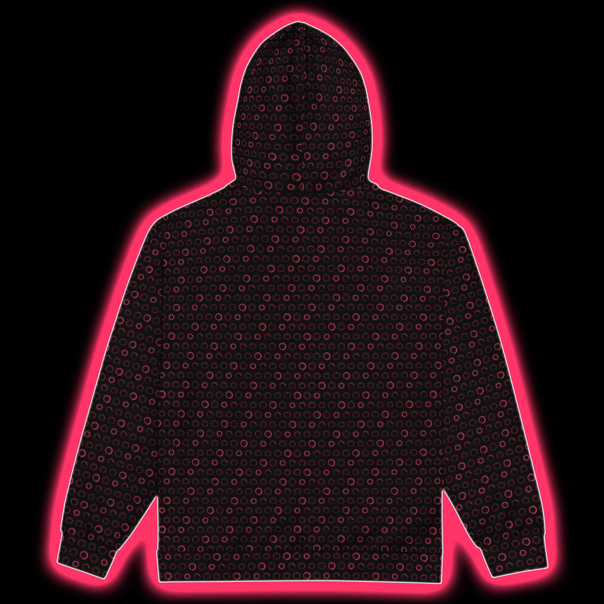 Synthesis Controls Zip Hoodie - (7 Modular Synth Dials) HYDROGEN product image (5)