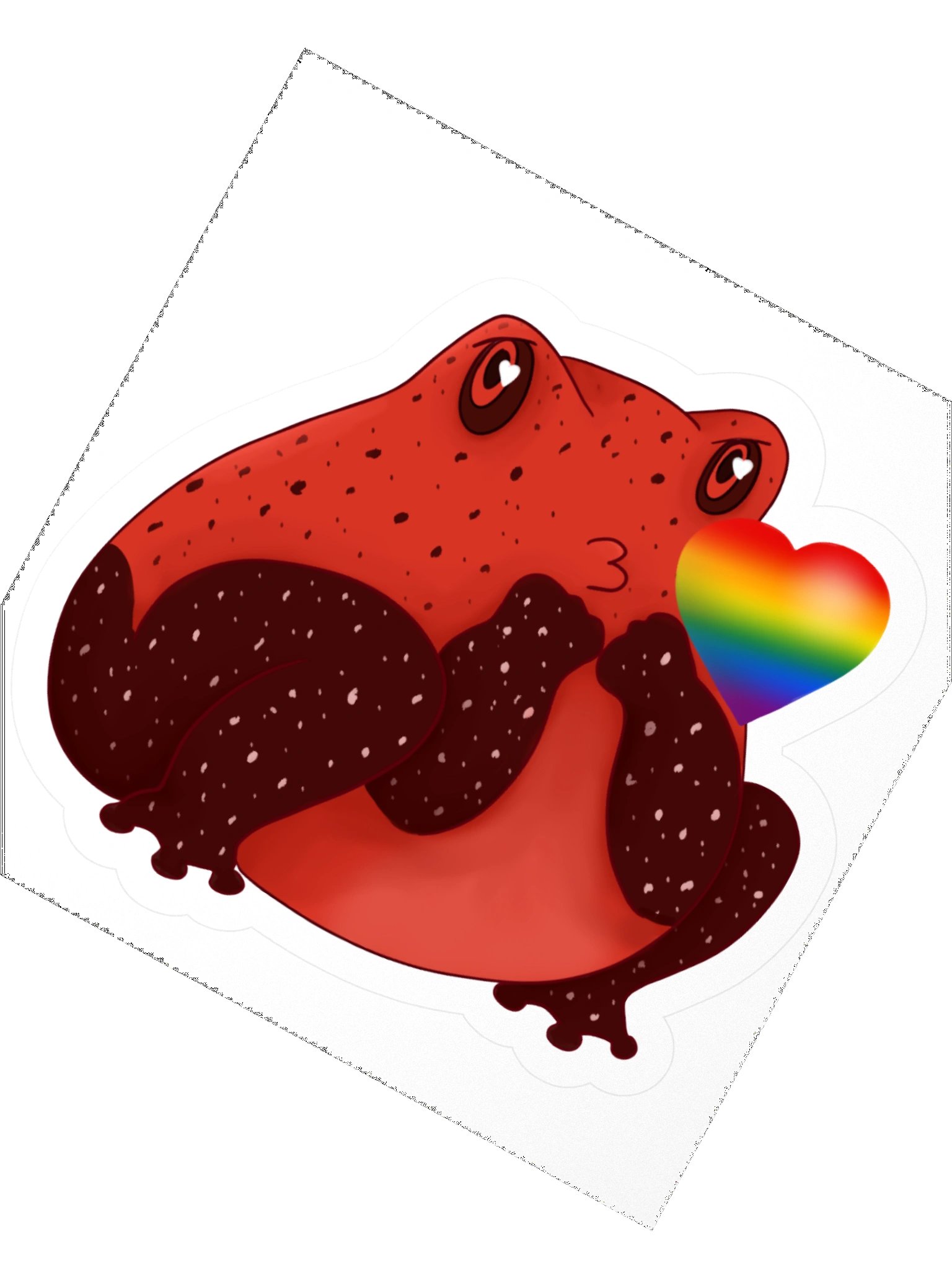 Pride Frog Kiss product image (4)