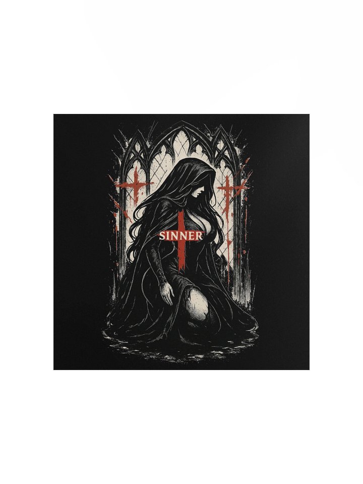 SINNER Gothic Matte Poster product image (1)