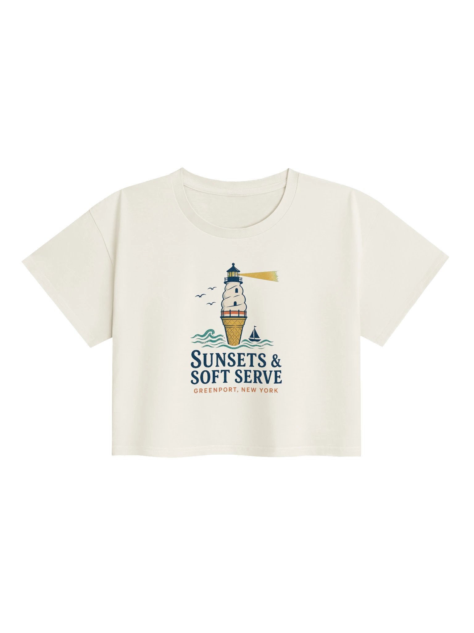 Sunsets & Soft Serve Crop Top product image (1)