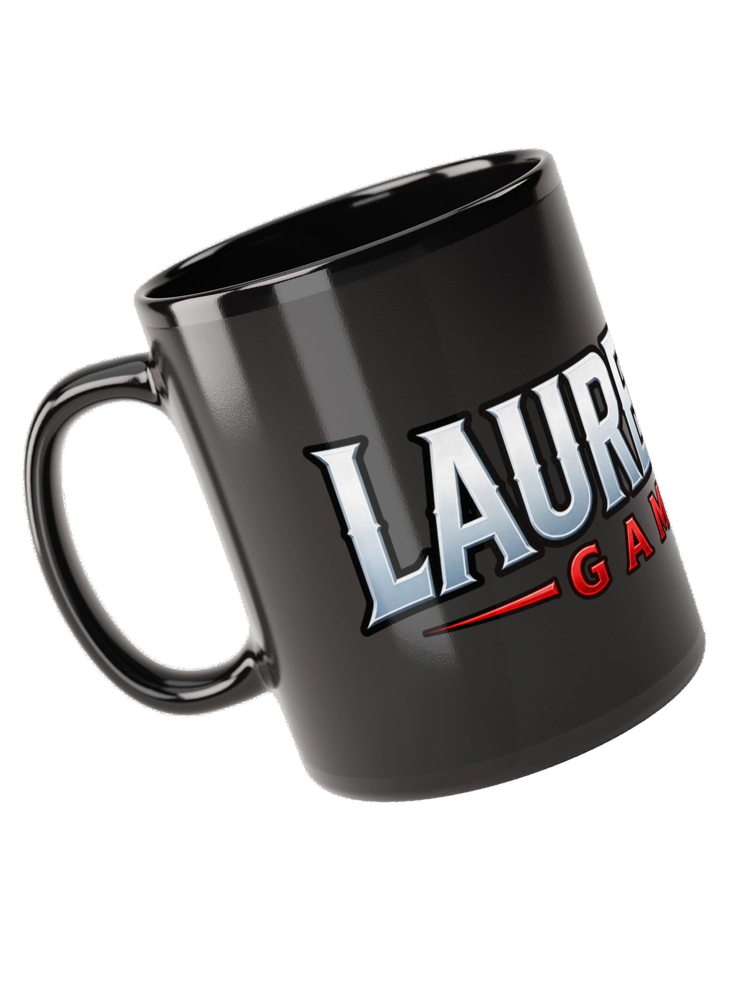 LaurethUK Gaming Logo Mug (Black) product image (10)