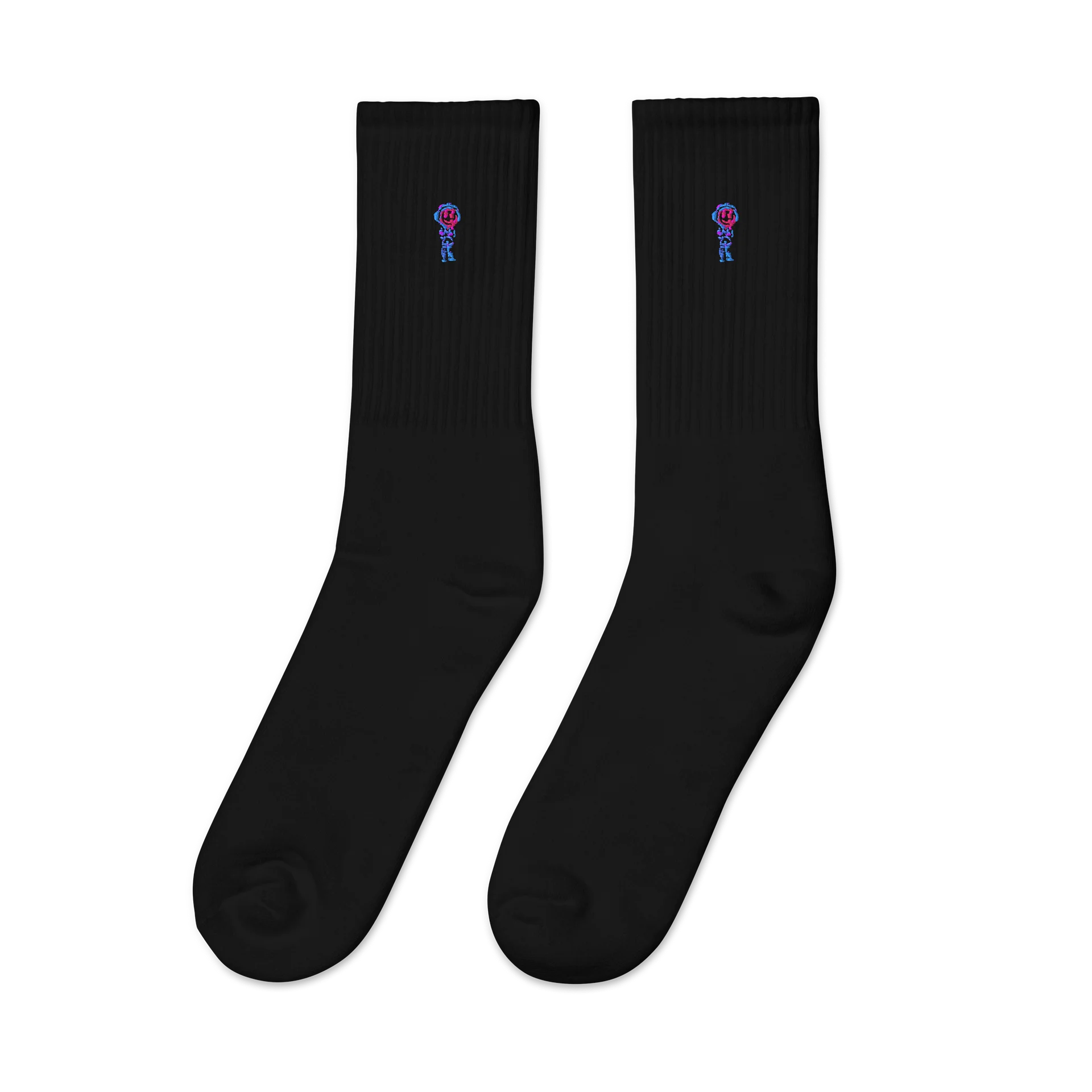 The Neon Graffiti Logo Face Socks product image (4)