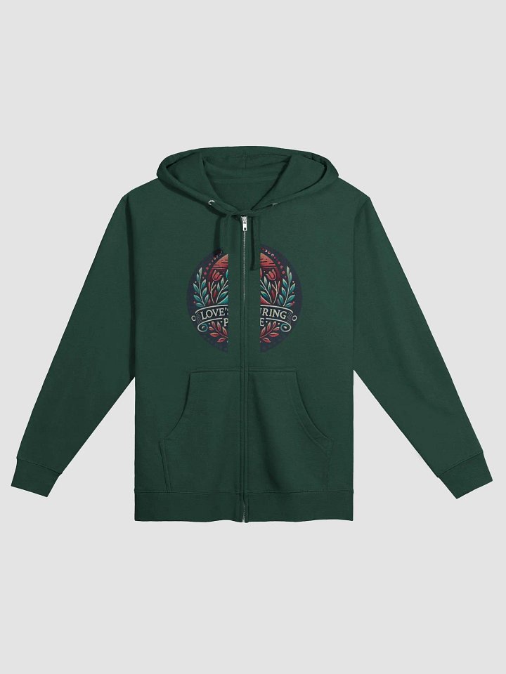 Enduring Love Floral Zip-Up Hoodie product image (7)