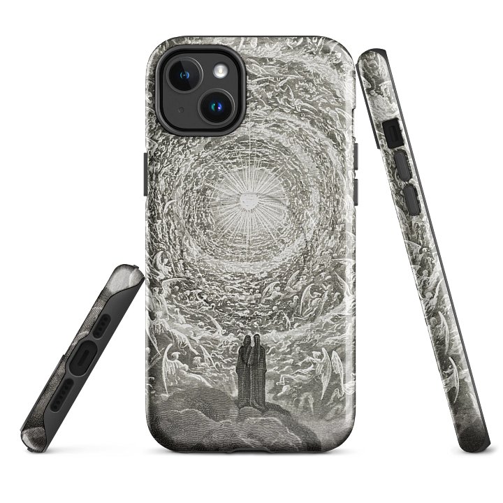 Gustave Doré – Dante’s Paradiso: The Empyrean (Rosa Celeste / Celestial Rose) – iPhone® MagSafe® Tough Case product image (1)