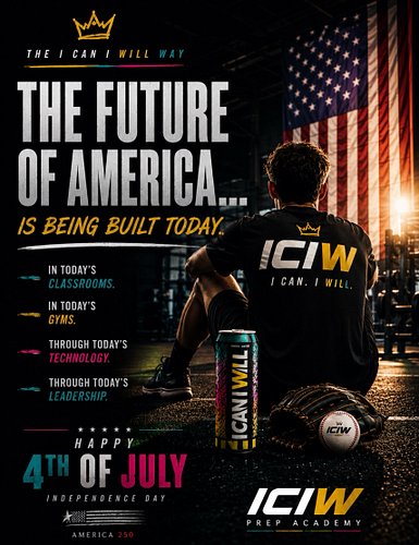 The future of America isn’t waiting. It’s being built every single day.

In classrooms. In gyms. Through technology. Through ...