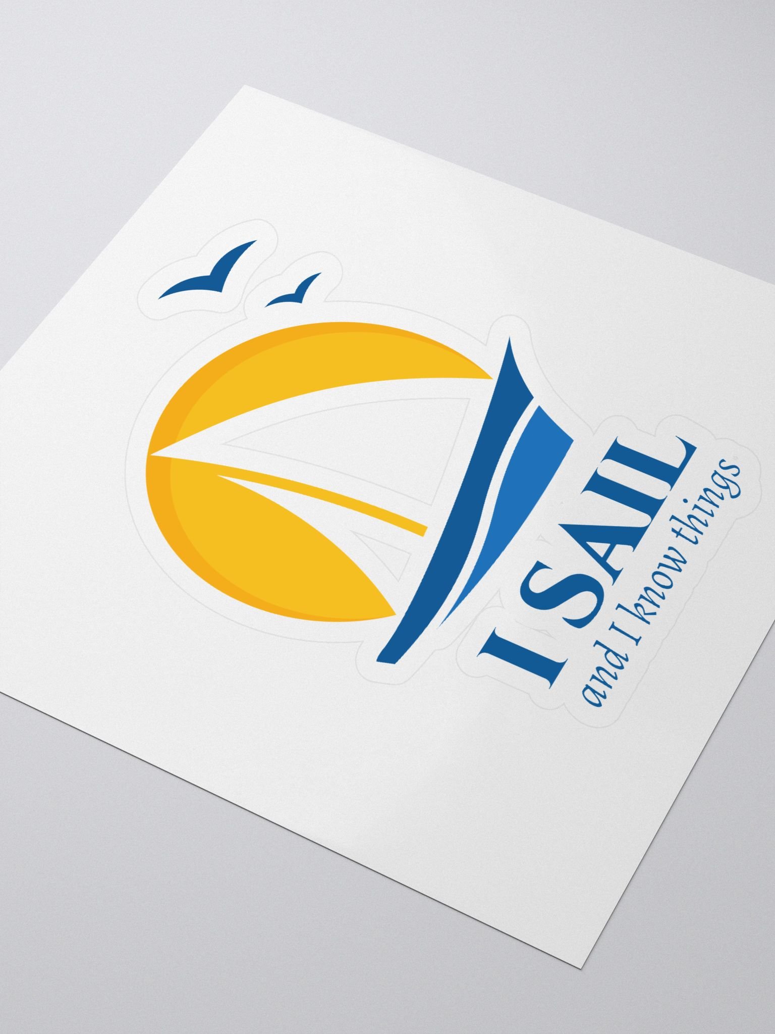 Sail & Know Things Kiss-Cut Sticker product image (3)