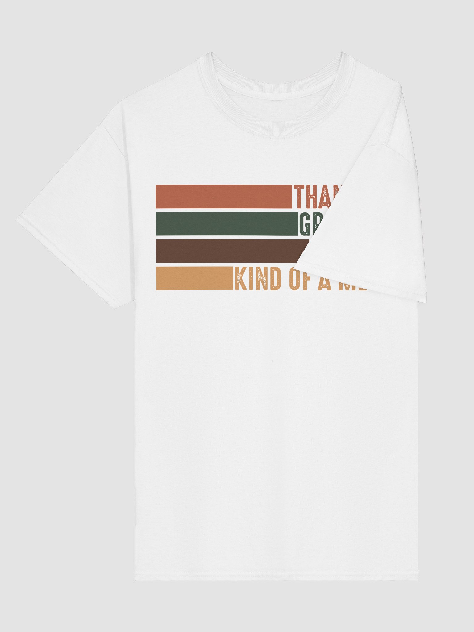 Thankful Grateful Blessed Kind of a Mess Tee product image (99)