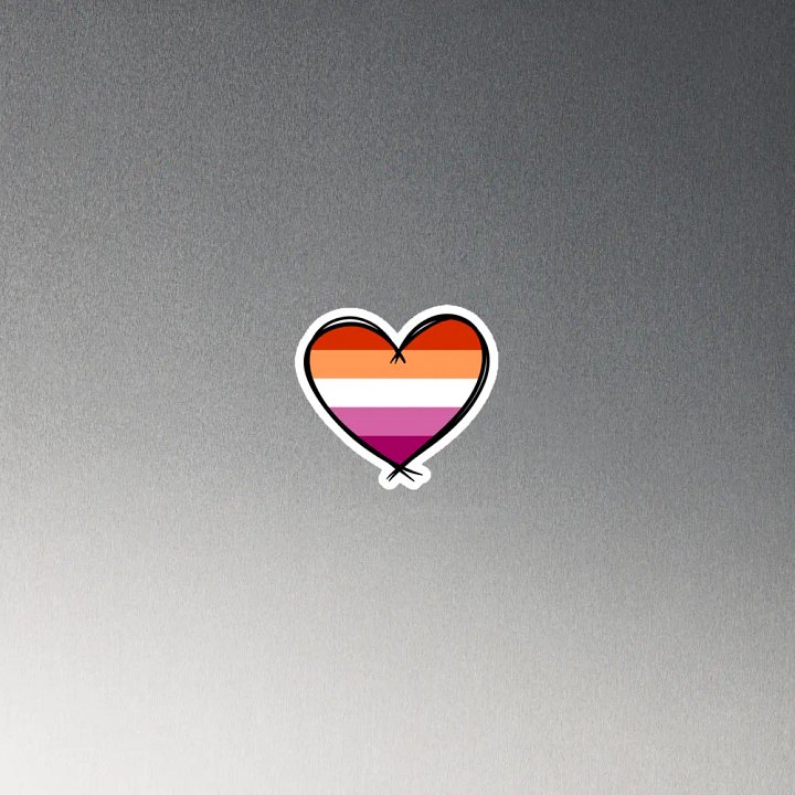 Lesbian Pride Magnet product image (4)