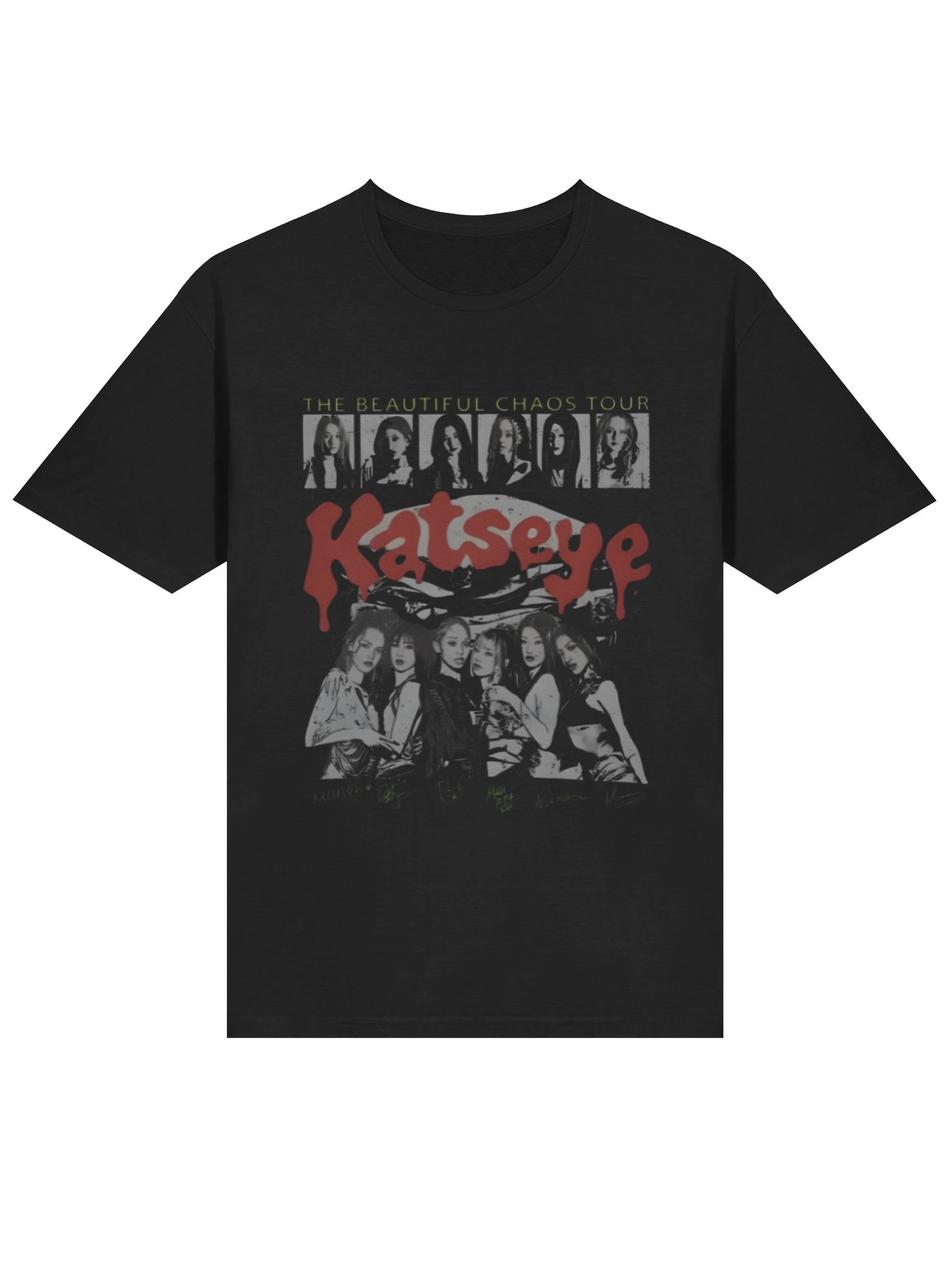 Katseye The Beautiful Chaos Tour Shirt product image (2)