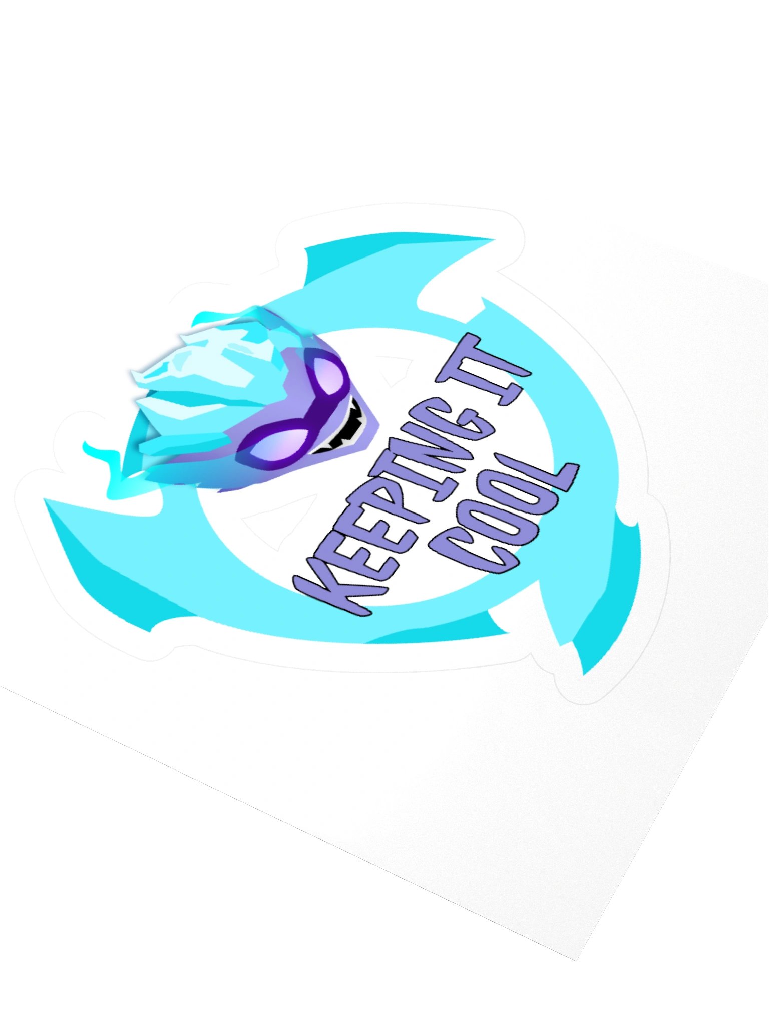 Frozen Sticker (Inspired by Freeze Blade) product image (3)