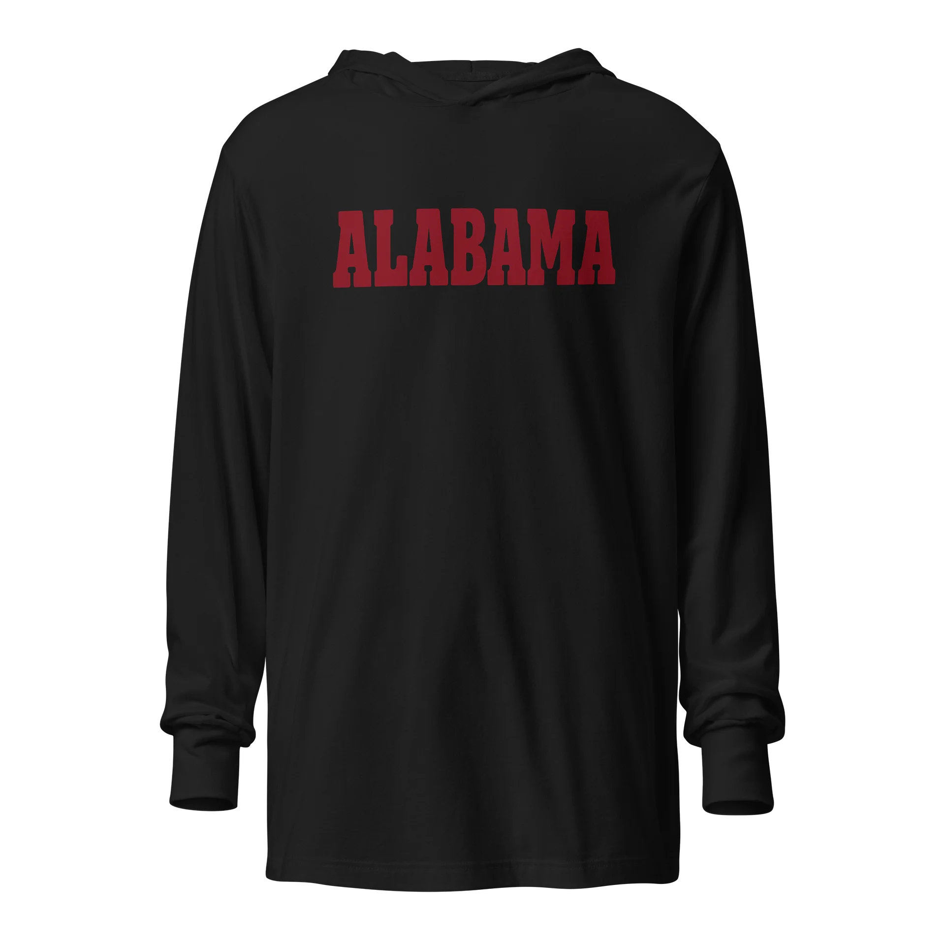 Black Alabama Unisex Hooded Tee product image (1)