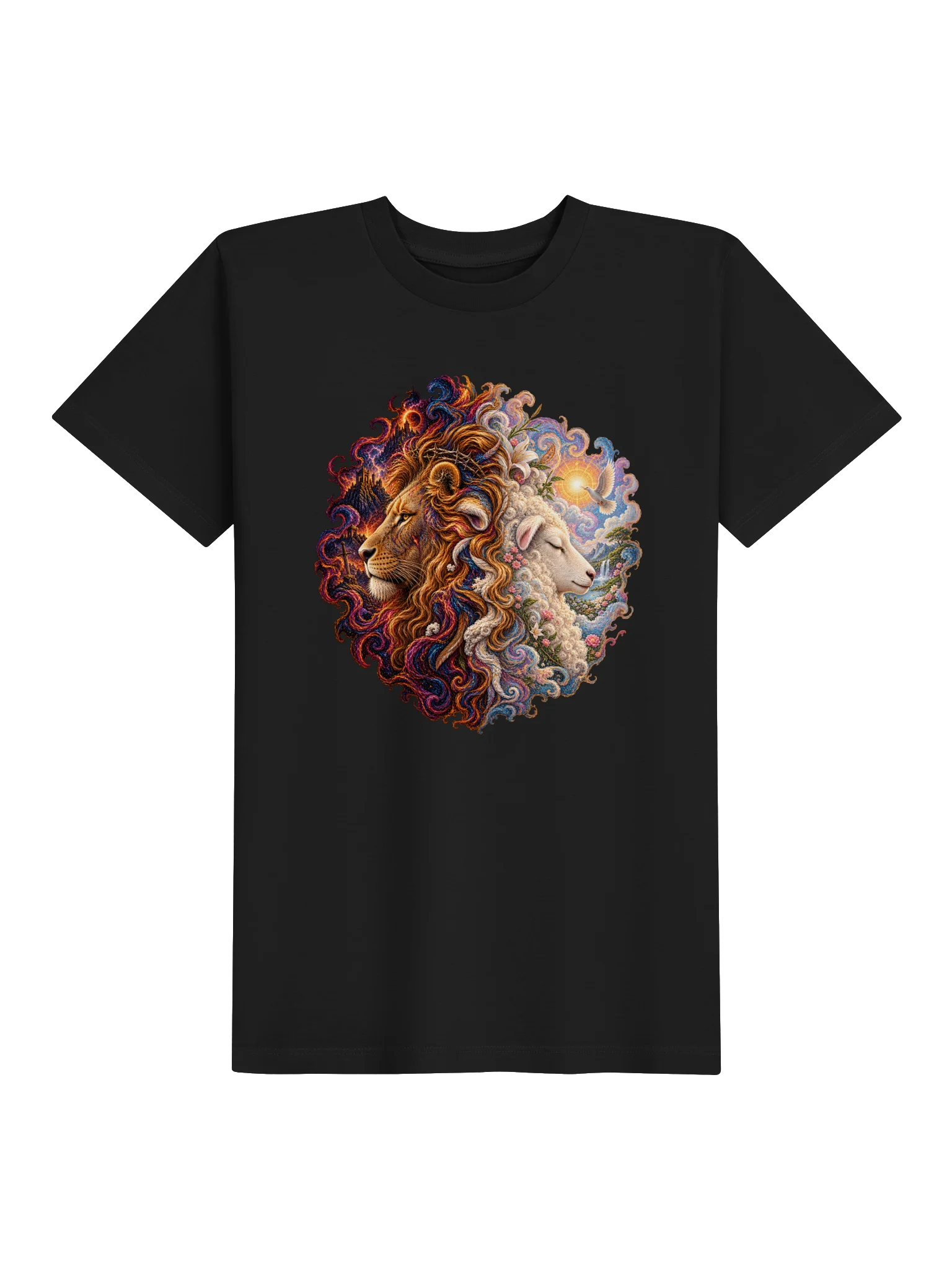 The Lion and The Lamb Kids T-Shirt product image (1)