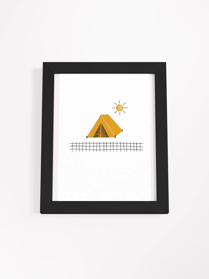 Sunshine Tent Adventure Framed Poster product image (4)