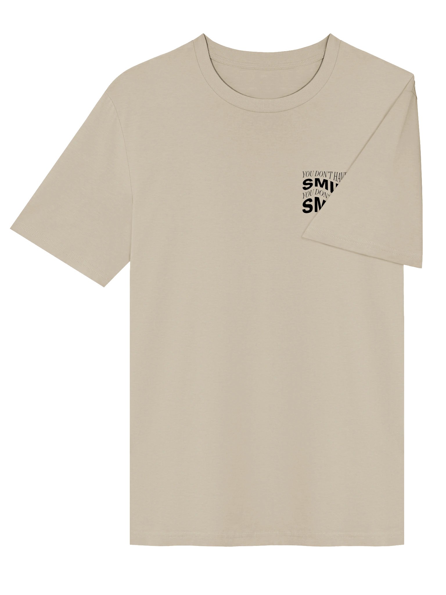 SMILE Organic Ribbed Crew-Neck T-Shirt product image (4)