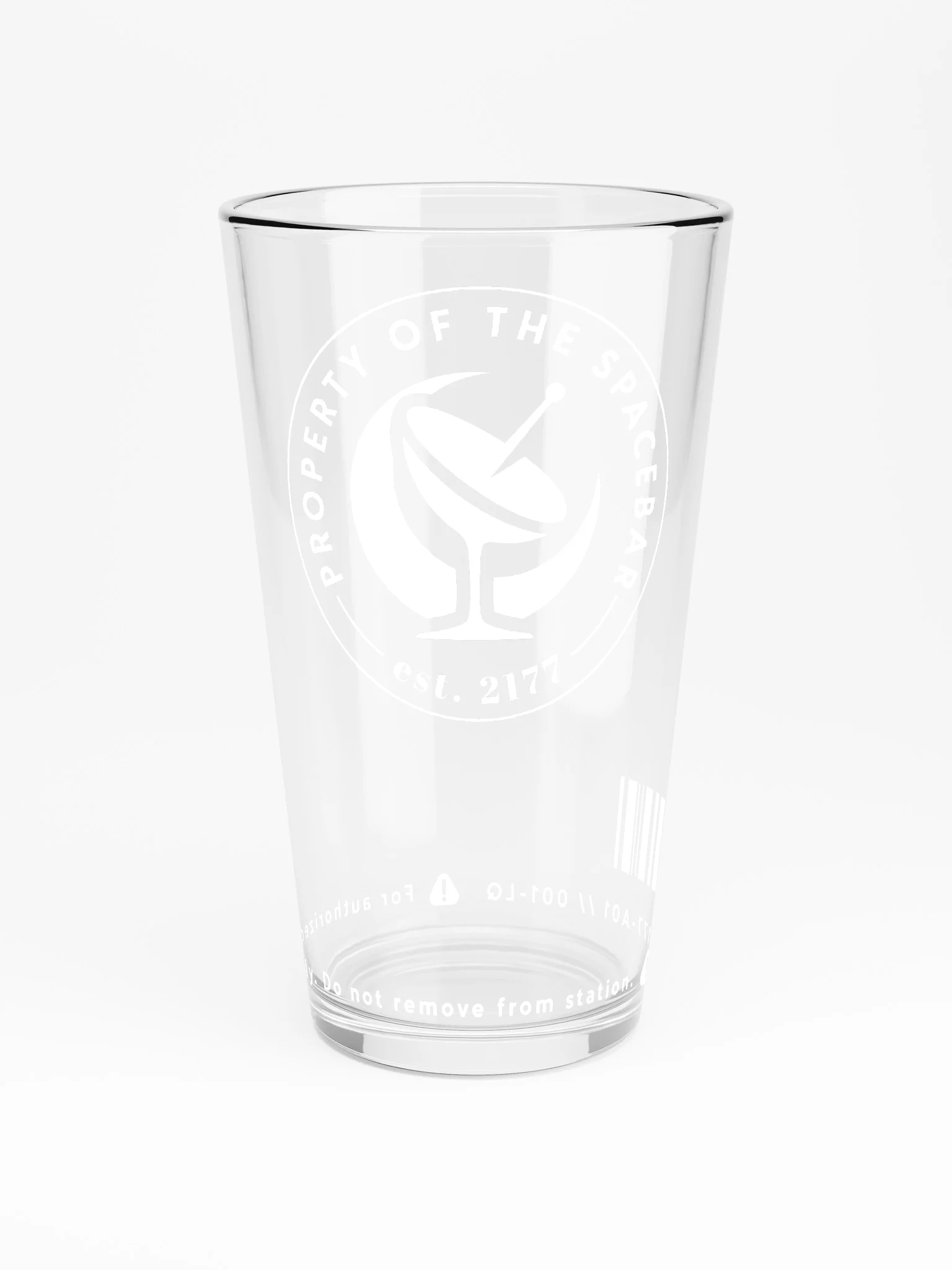 Standard-Issue Pint glass product image (4)