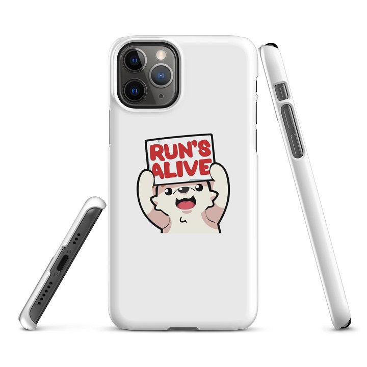Run's Alive iPhone Case product image (1)