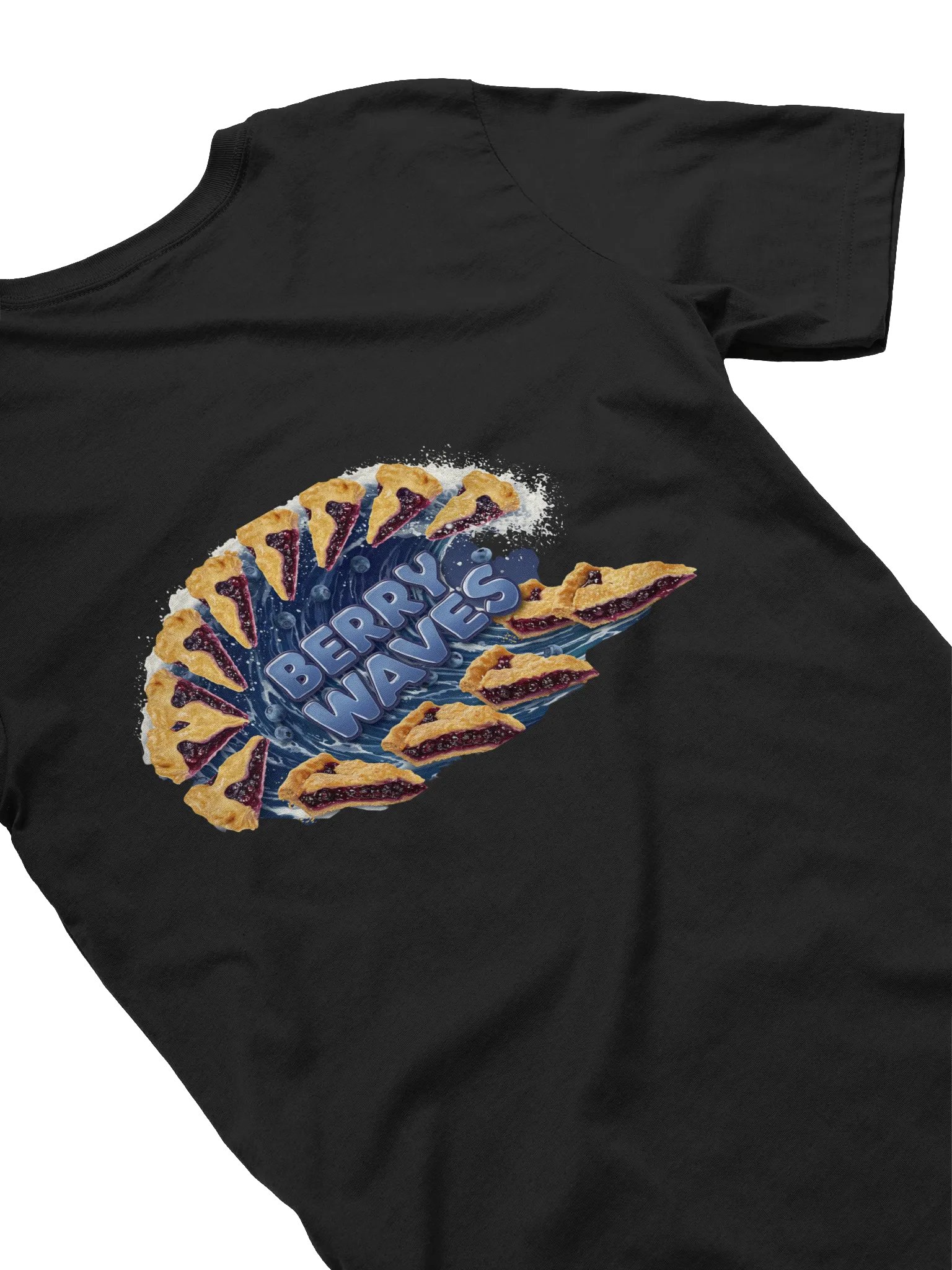 Blueberry Pie Wave-Inspired Bella+Canvas T-Shirt product image (35)