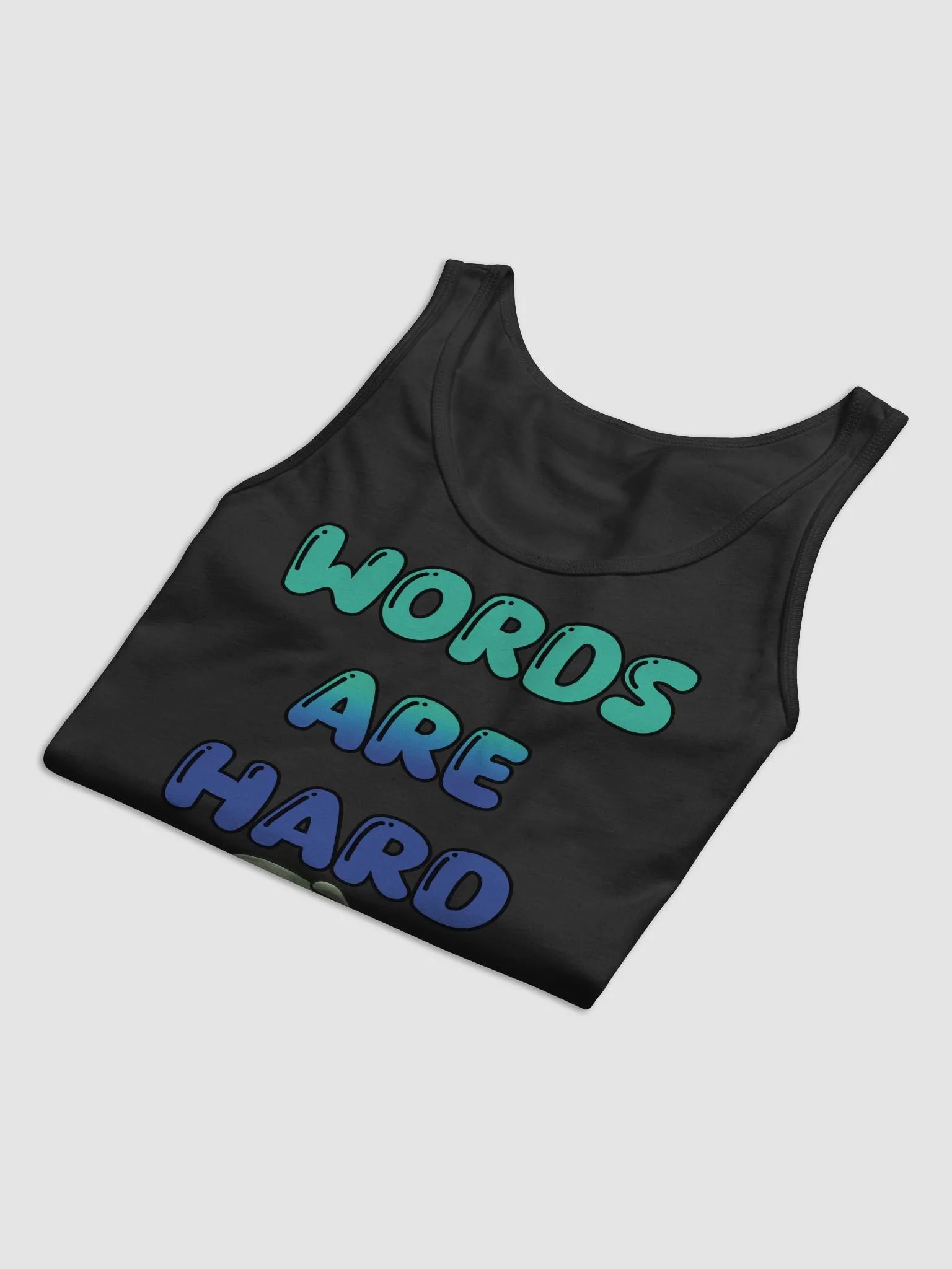 WORDS ARE HARD (Tank) product image (17)
