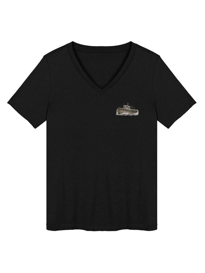 Chronicles Ladies Black Vee Tee product image (1)