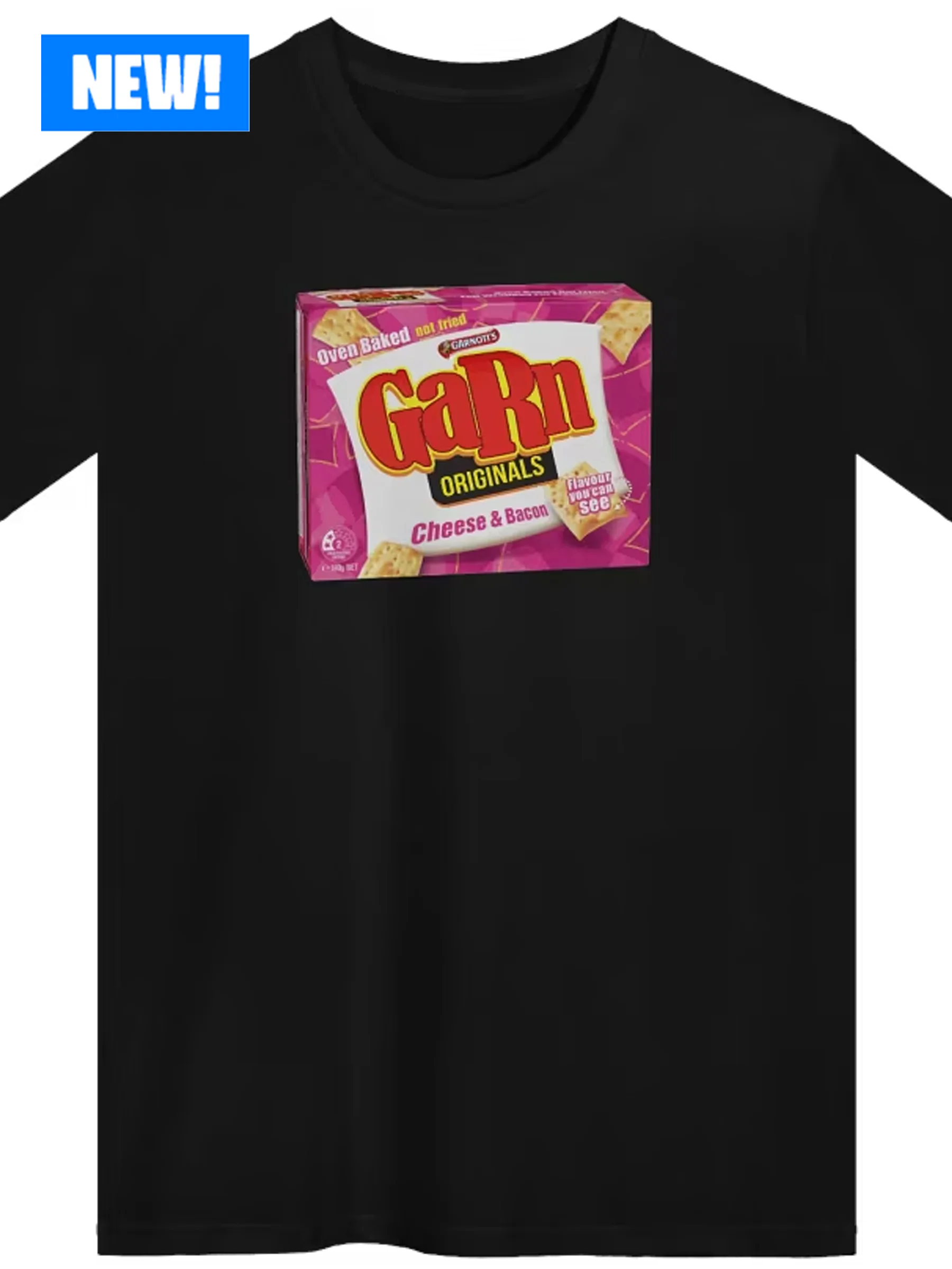 Official Garn 'Cheese & Bacon' Tee product image (1)