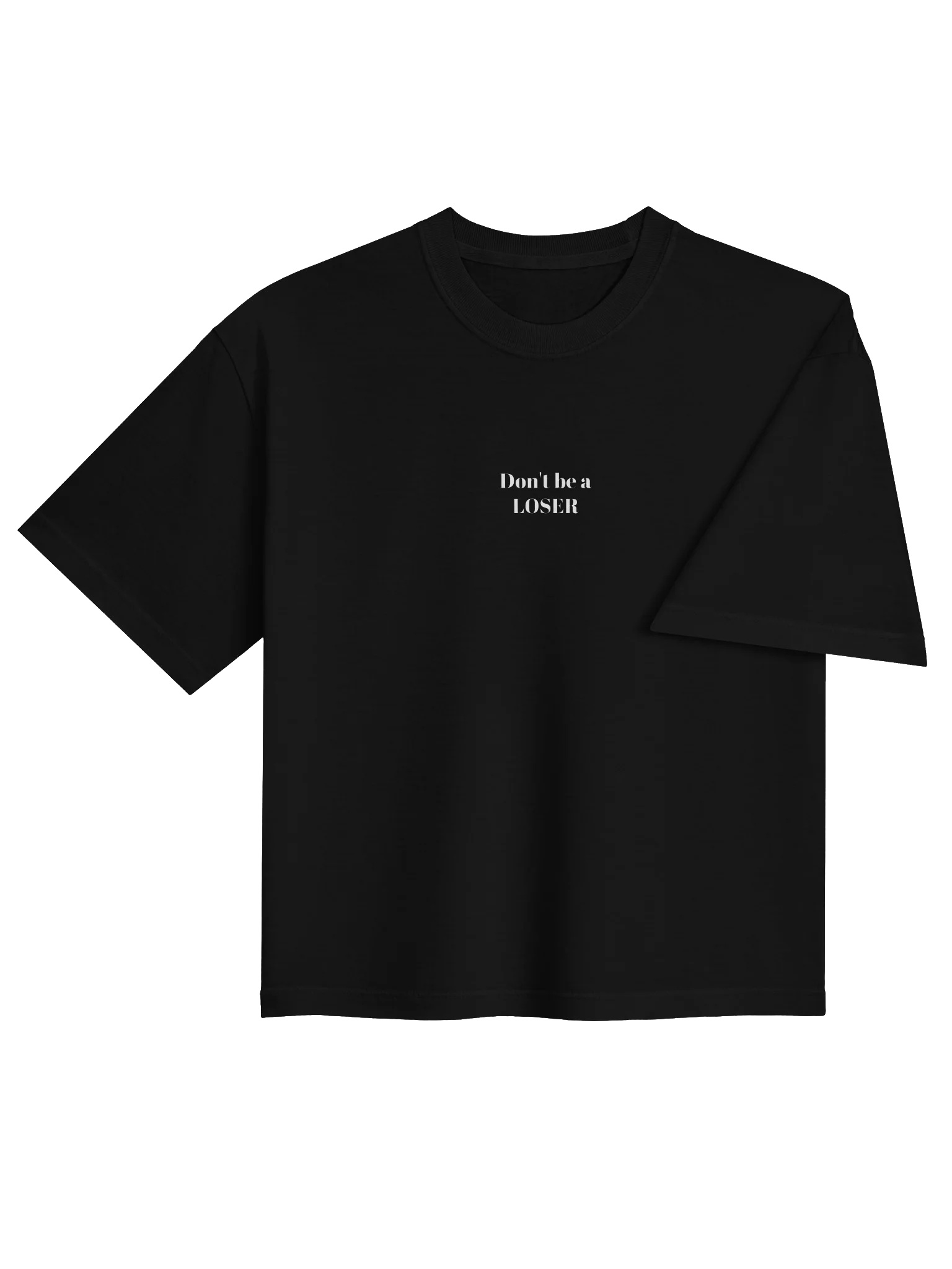 Don't be a LOSER Womens boxy tee product image (4)