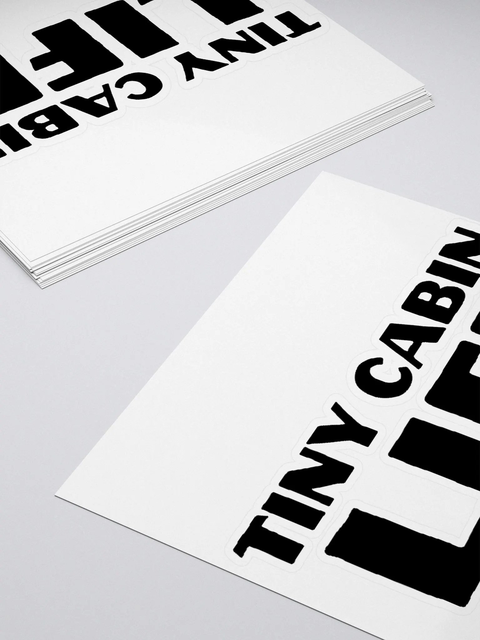 Tiny Cabin Life Sticker product image (4)