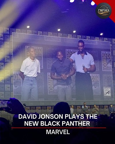 At the Marvel's Hall H panel 'Black Panther 3' has been announced! David Johnson will play the grow-up son of T'Challa’ the n...
