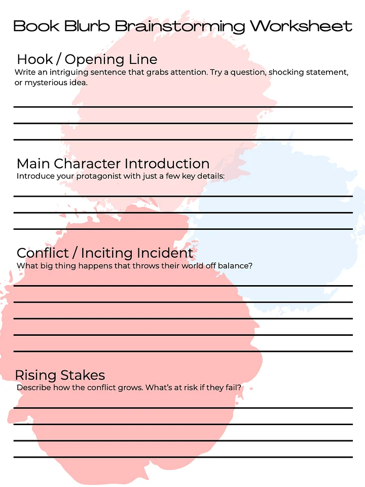 Book Blurbs: Your 150-Word Sales Pitch product image (1)
