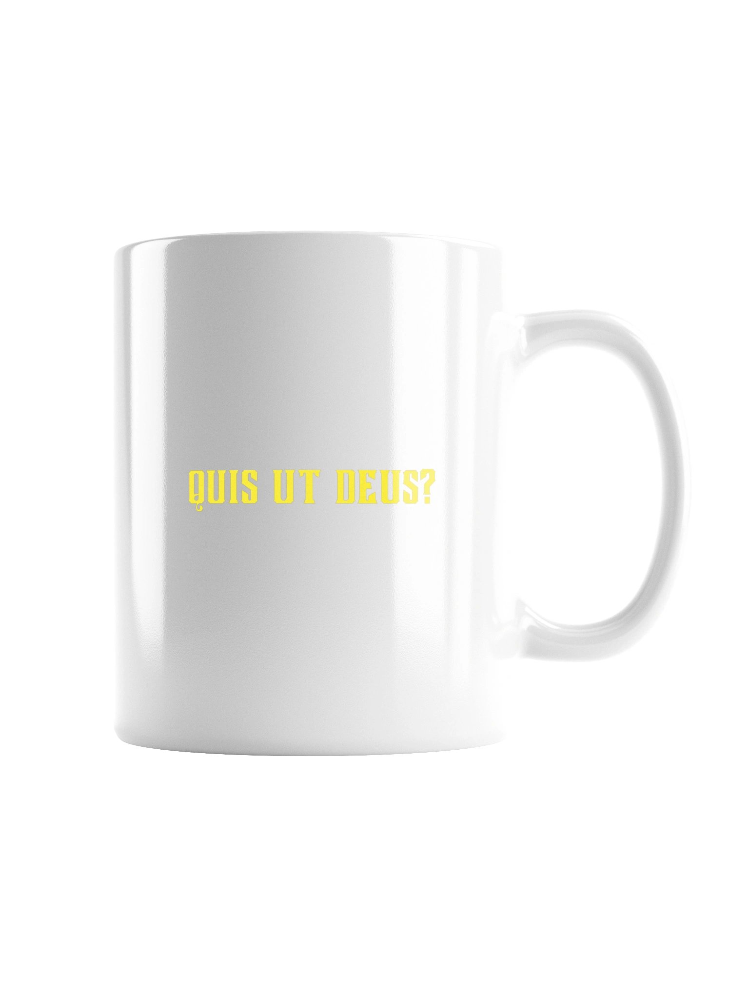 Saint Michael 'I tread where He pleases' - White Mug product image (7)