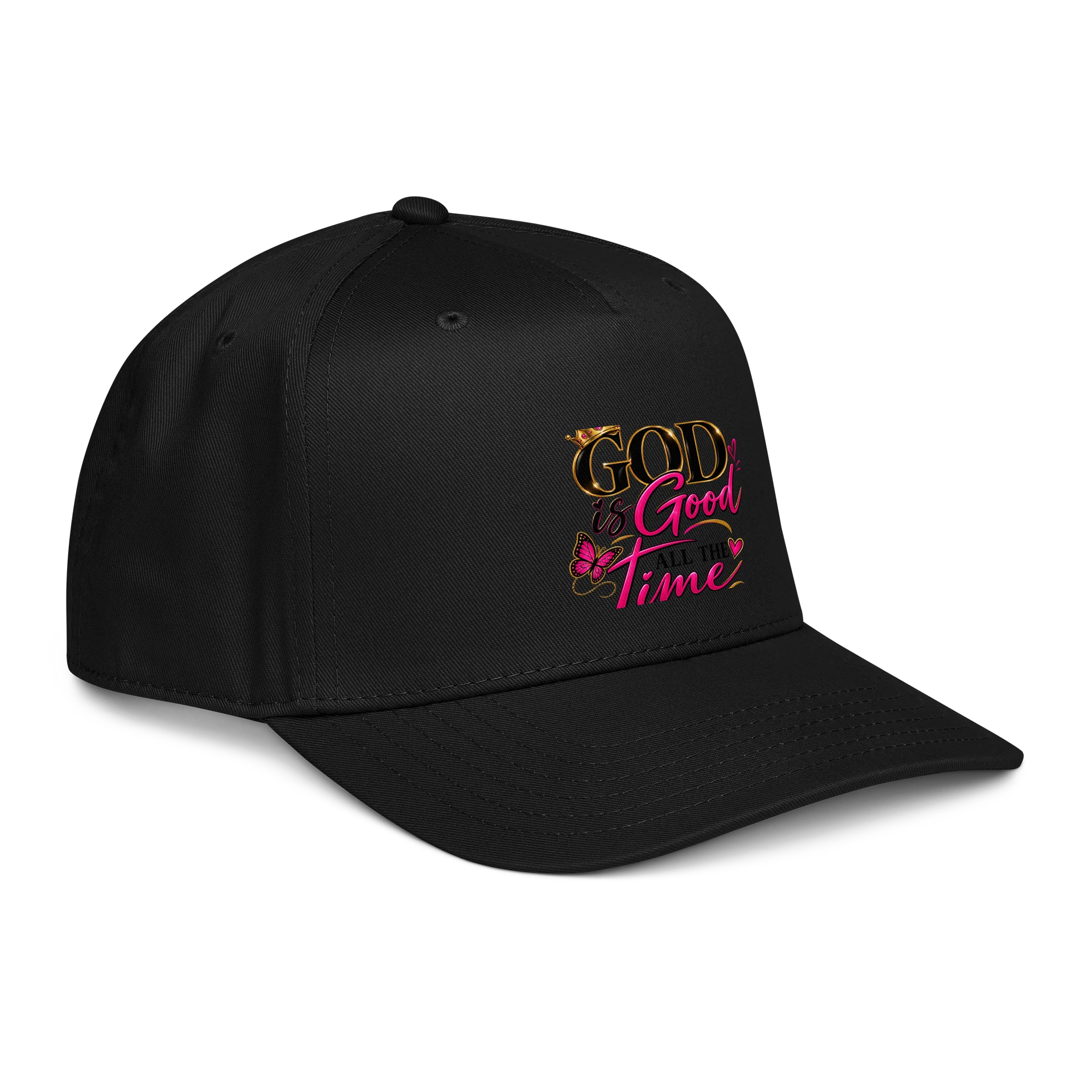 God Is Good Pink Butterfly Cap product image (5)