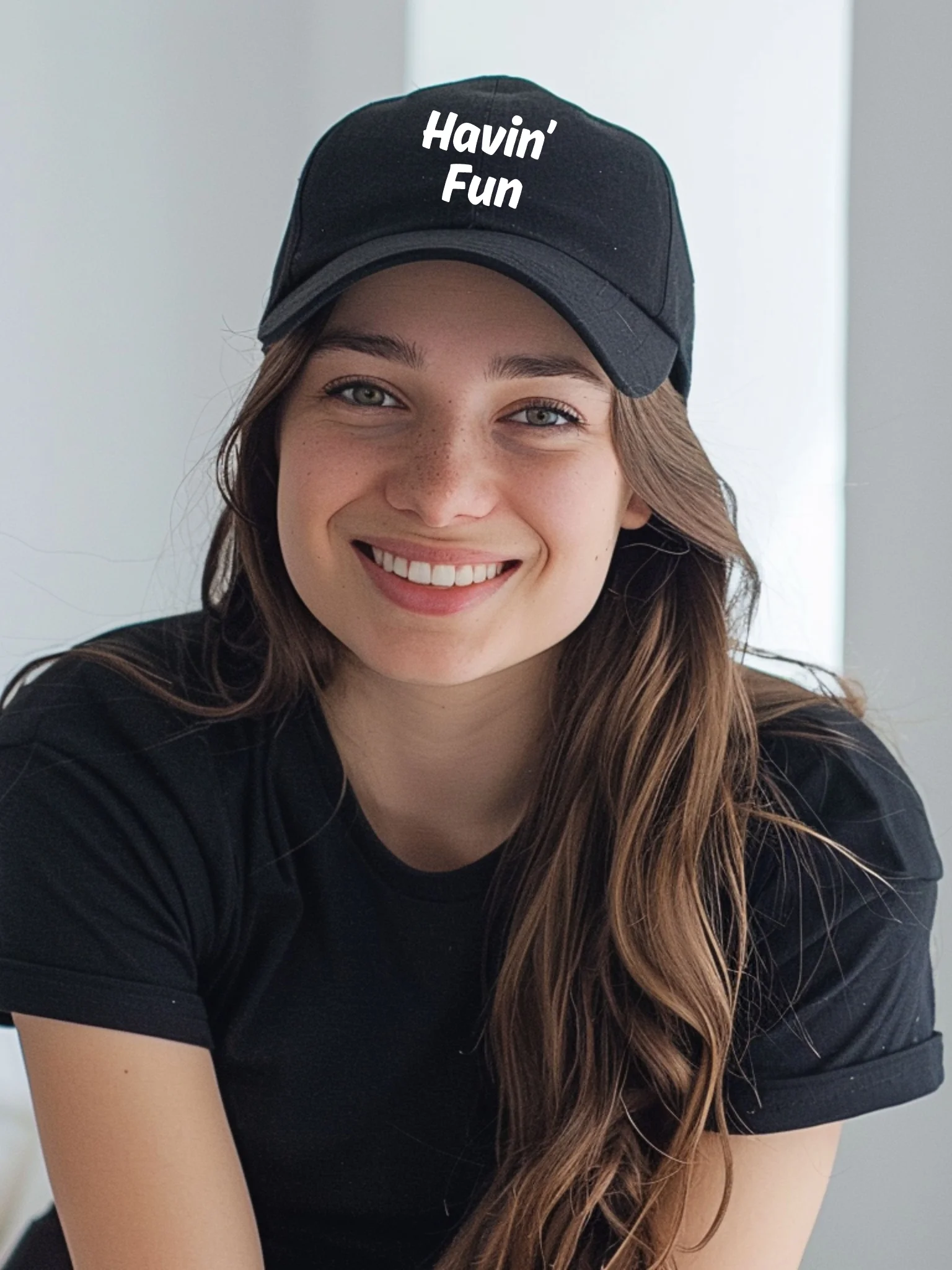 "Havin’ Fun" My Vibe Baseball Hat #2 product image (1)