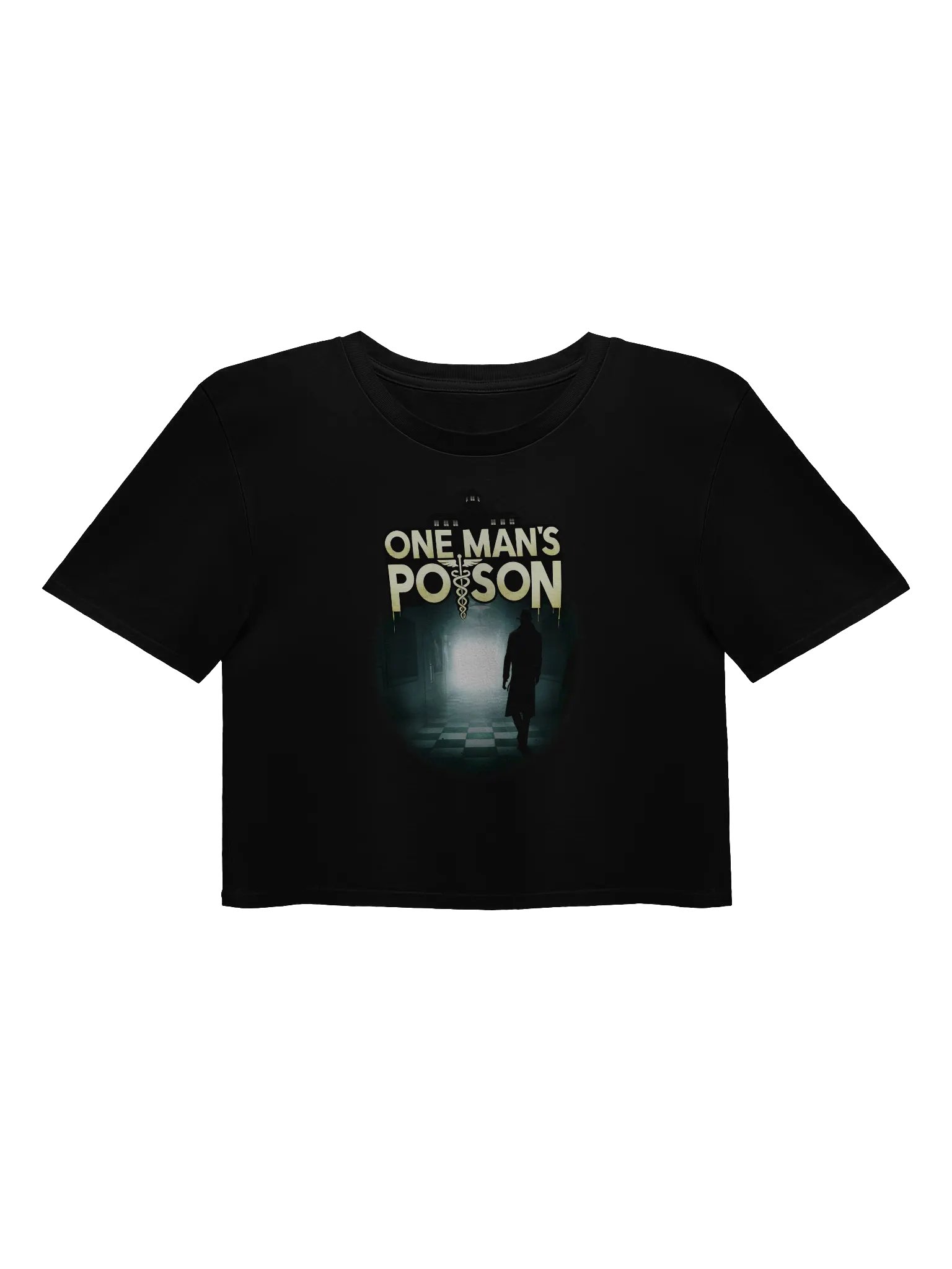 One Man's Poison Promo "Noir Whispers" Crop Top product image (1)