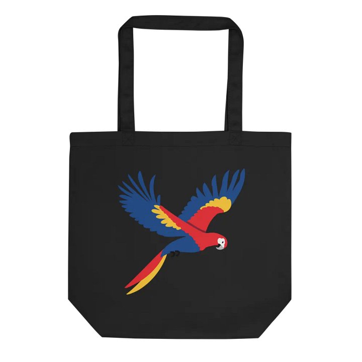 Vibrant Parrot Eco-Friendly Tote Bag product image (1)