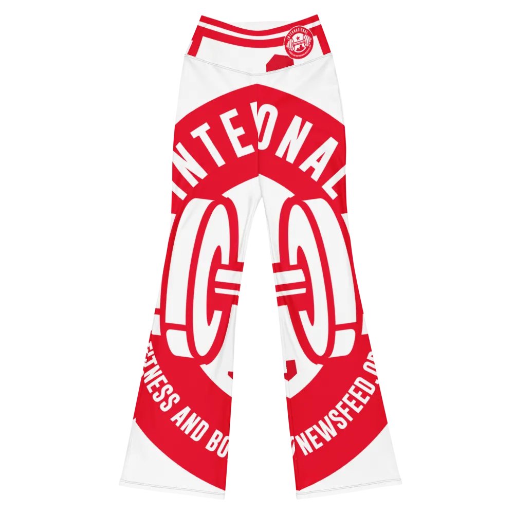 IFBNewsfeed.Org's All-Over Print Flare Leggings product image (8)