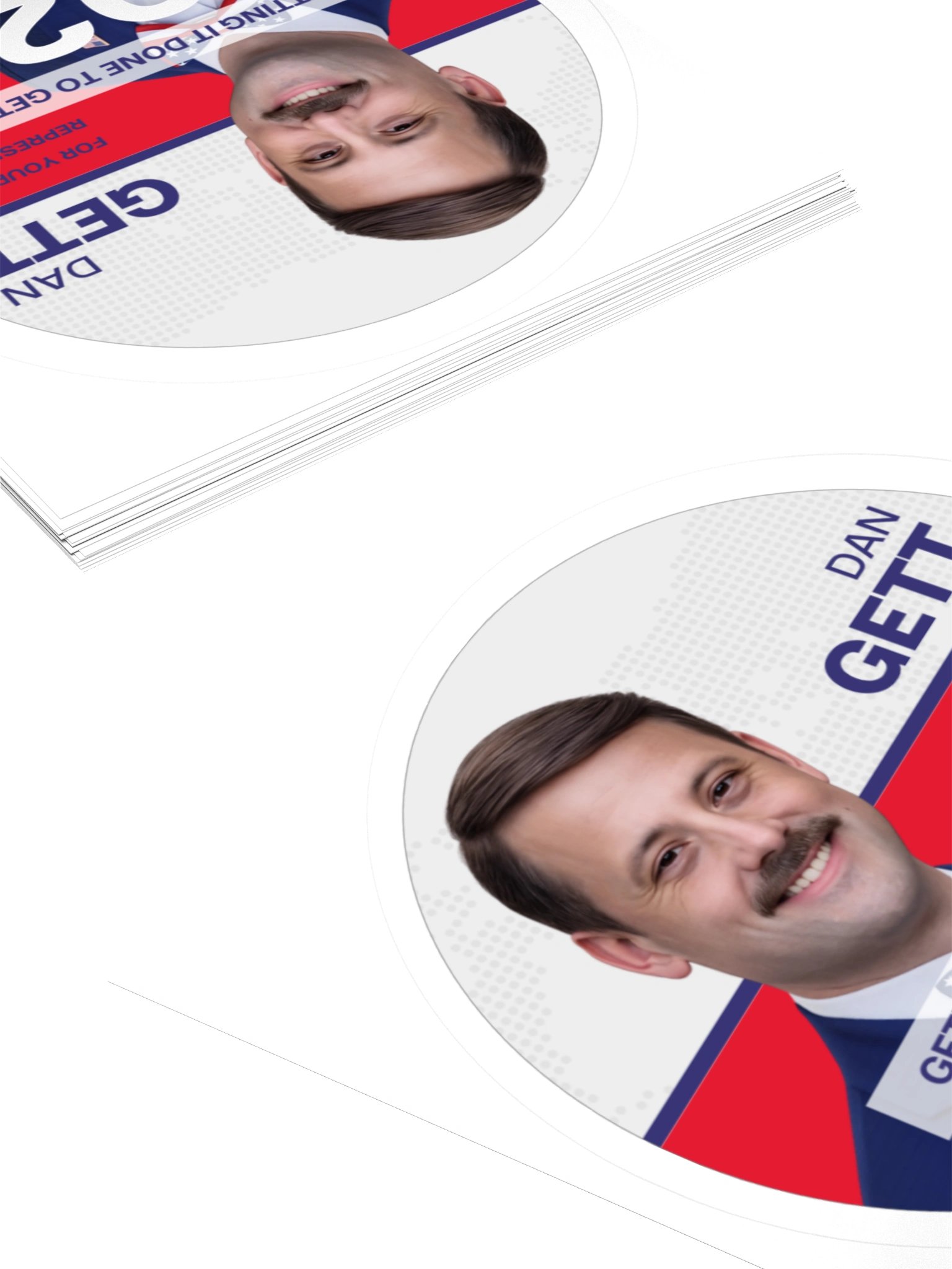 Dan Gett 2026 Campaign Sticker product image (4)