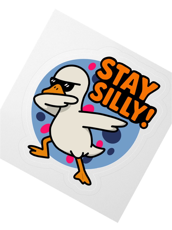 Stay Silly Dab Sticker product image (2)