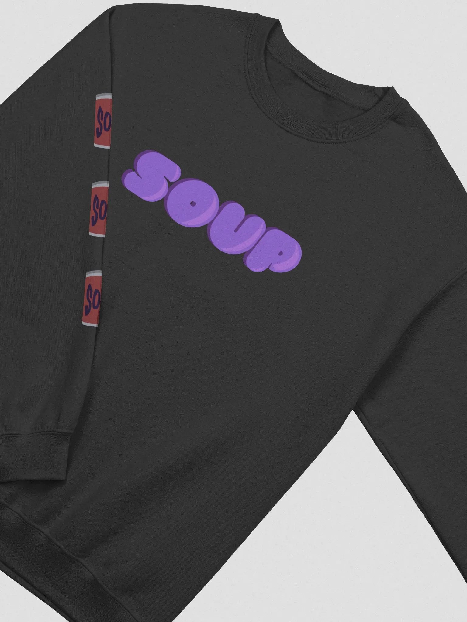 Cartoon Soup Crewneck - Purple Soup product image (3)